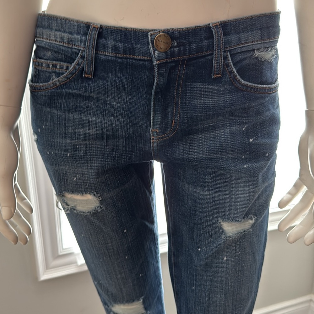 Current/Elliott Distressed Boyfriend‎ Jeans